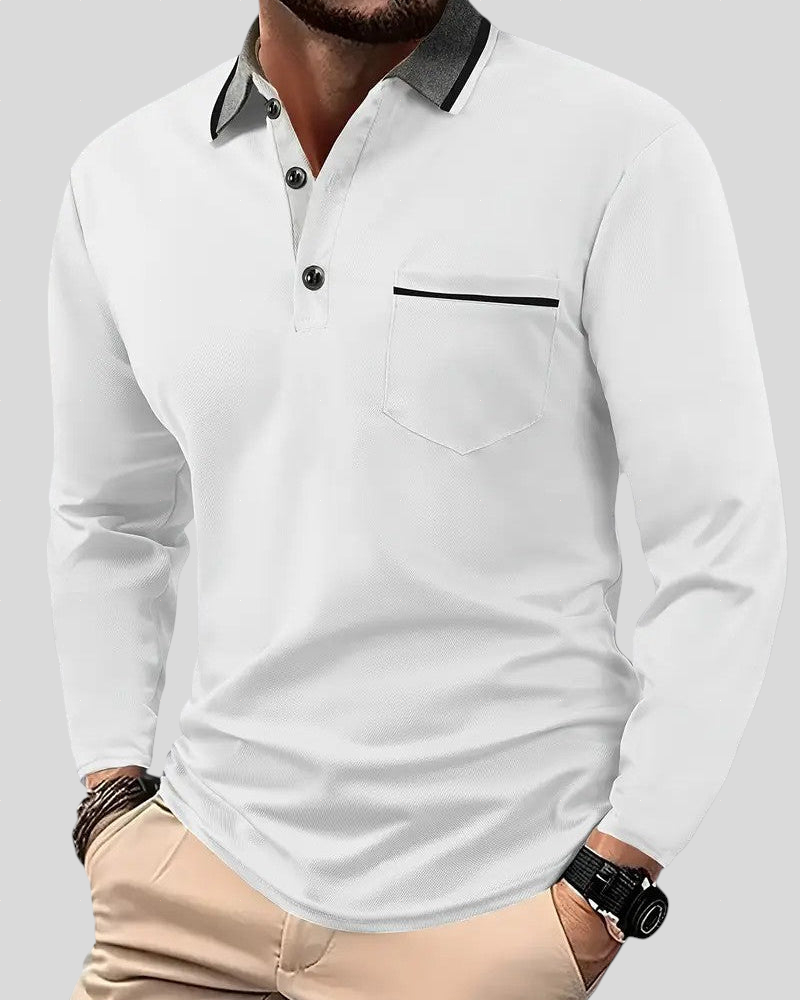 Camiel – Klassisk Langærmet Polotrøje