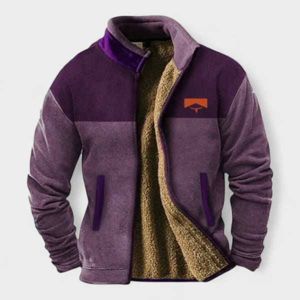 Adrien™ | Stilfuld fleecejakke til mænd med termoforing