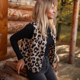 Maja | Leopardmønstret vest