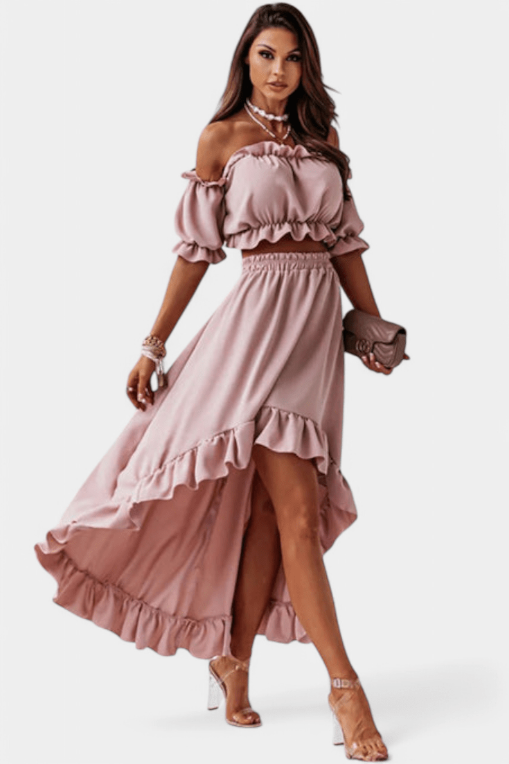 Olivia | Off-shoulder sæt