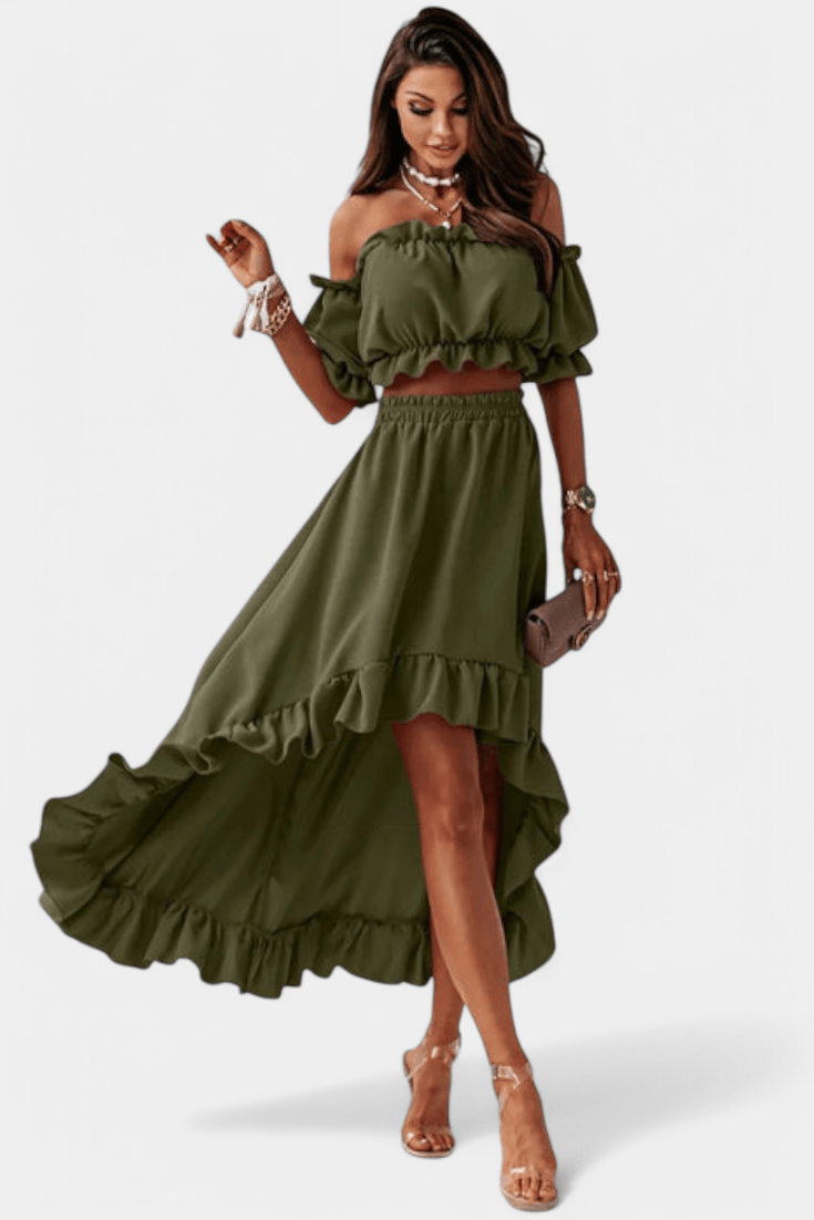 Olivia | Off-shoulder sæt