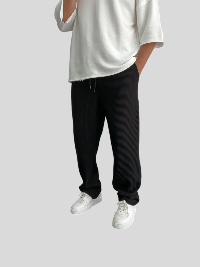 Jake – Afslappede Bukser Med Ribstruktur