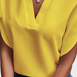 Stine | V-hals Bluse