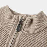 Vilhelm™ | Basis Pullover med Halvzip