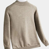 Vilhelm™ | Basis Pullover med Halvzip