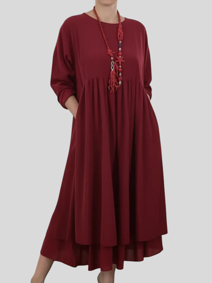 Melvaria - Afslappet Midikjole