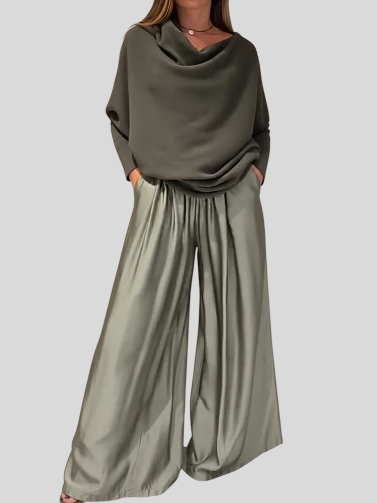 Gala – Elegant Sæt Med Bare Skuldre