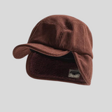 Alva – Ribstrikket Hue Med Øreklapper